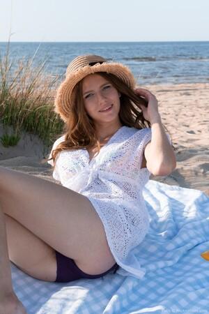 #WeAreHairy Polly White Dress Black Panties