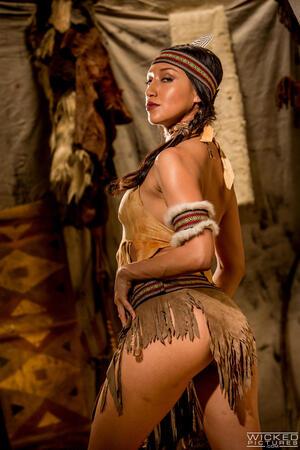 Vicki Chase and Riley Steele share dick in cute costumes