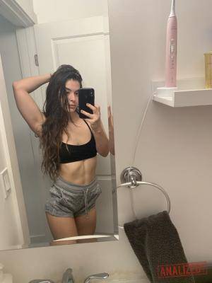 #Analized Abbie Maley/ Backdoor Creampie