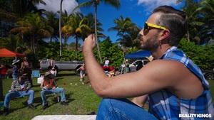 #RealityKings - Cheerleader Kait - Partying In The Bush