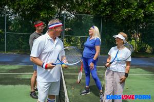 #DadsLovePorn - Sarah Arabic - Horny Family Tennis Game