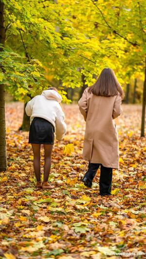 #ClubSweethearts - Kate Rose, Hazel Grace - Fall Photo Cum Shoot