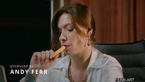 #TooDiva - Sata Jones - Lesbian Accountant Accidently Discovers Wants To Try Straight Sex