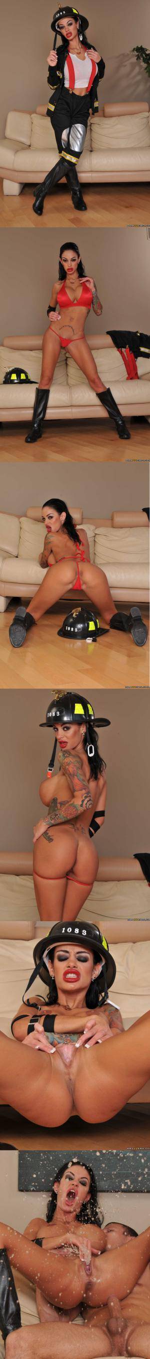 #Brazzers #ShesGonnaSquirt - Angelina Valentine - Putting Out The Fire (August 23, 2012) #squirt #piercing #tattoo #hardcore #firefighter #usa #bigboobs #bigtits