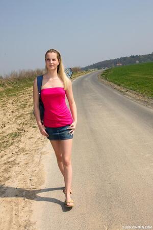 #ClubSeventeen Chanel A - Lovely teenage girl fucking outdoors