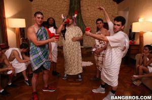 Bangbros Valerie Kay, Diamond Kitty, Rachel Roxxx Toga Party BangBros Style