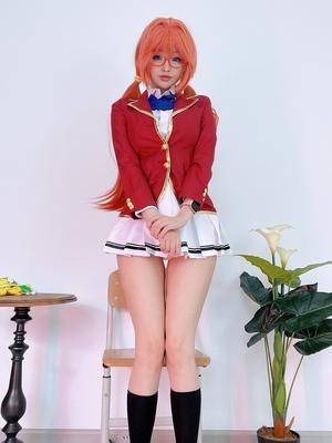 Hidori Rose - Airi Sakura ( Anime: You-Zitsu ) #Cosplay #Uniform #Teen #BigAss #BigTits #ShavedPussy #Lingerie