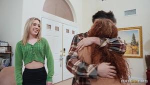 #Brazzers - Ashlyn Angel - DILF Feeds Her His Load & Its A Wrap