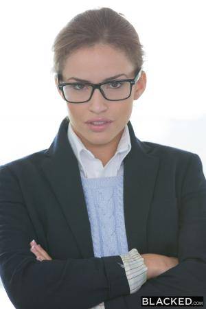 #blacked | Teen Threesome with Two Monster Dicks | Natasha White