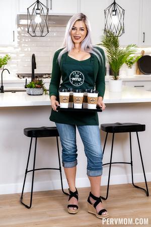 #PervMom - Bambi Blitz - Busty Milf Sucks Her Stepsons Dick for a Job Referral