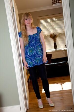 #WeAreHairy Satine Spark Blue Top