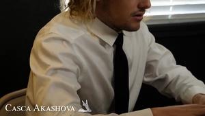 Casca Akashova Black Bra Part 1