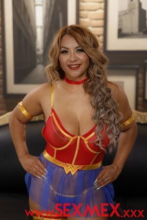 #SexMex - Sandra Paola - Halloween After Party With My Stepmom