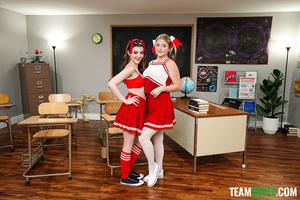 #TeamSkeet - Jill Taylor, Julia James - Summer School Scandal: The Cheerleaders Creamy Fate
