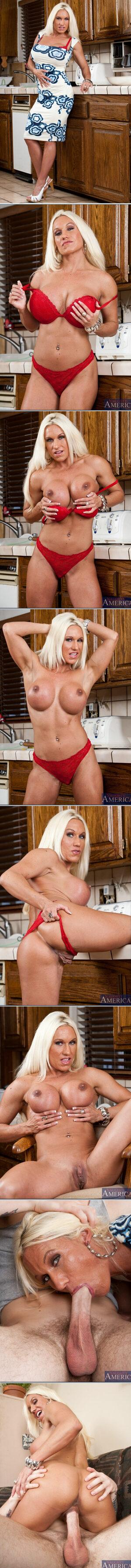 #NaughtyAmerica #MyFriendsHotMom - Ashlee Chambers - Ashlee Chambers fucking in the couch with her big tits #BigTits #MILF #Hardcore #Lingerie