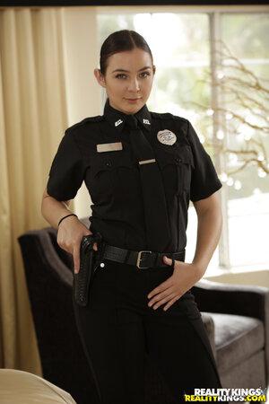 #RealityKings Blair Williams, Scarlett Johnson - Two Cops in Heat