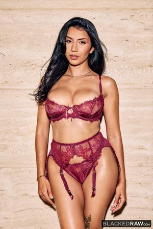 #BlackedRaw - Roxie Sinner - Stacked Brunette Loves A BBC Treat