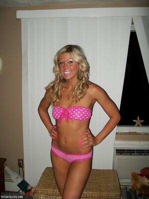 #TiffanyAlexis - Pink Bikini