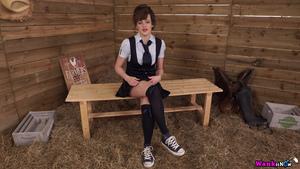 #WhankItNow Kate Anne College Girl Tease