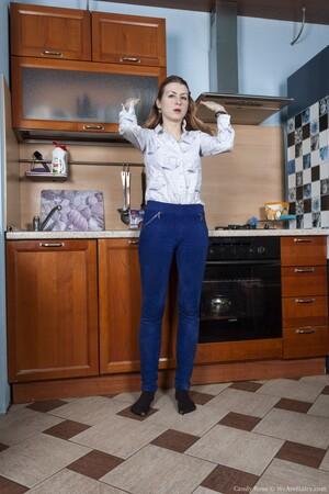 #WeAreHairy Candy Rose - White Top Denim Jeans