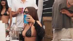 #RealityKings - Theodora Day - Sneaky Pool Party Pussy