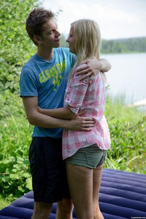 #ClubSweetHearts Alice K - Hot outdoor fuck with a horny teen