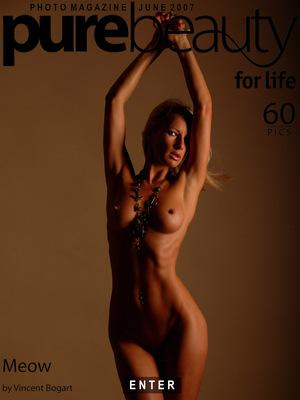 #PureBeautyMag Dagmar J Meow