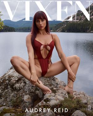 #Vixen - Audrey Reid - Gorgeous Redhead Has Steamy Outdoor Sex