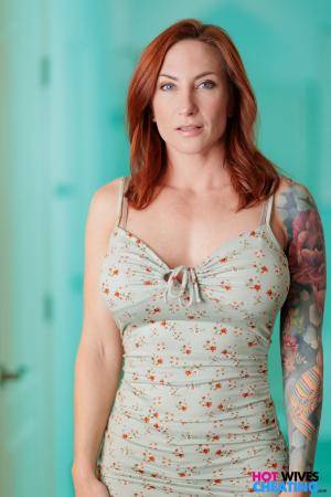 Tattooed Ginger Sophia Locke Takes Brad Sterling From Behind (246 Images)
