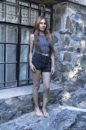 #WeAreHairy Alice Mad Plaid Top Denim Shorts