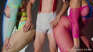 #Brazzers - Lily Lou, Mona Azar - Asses Clapping Loud