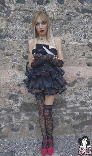 #SuicideGirls Dulcemay lenne Cosplay death note