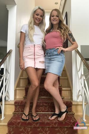 #ATKGirlfriends - Elsa Jean And Paris White