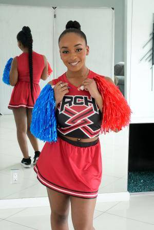 #Hustler Lily Starfire - Busty Young Cheerleaders 2