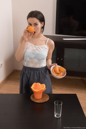 #WeAreHairy Ole Nina Blue Bra Blue Skirt