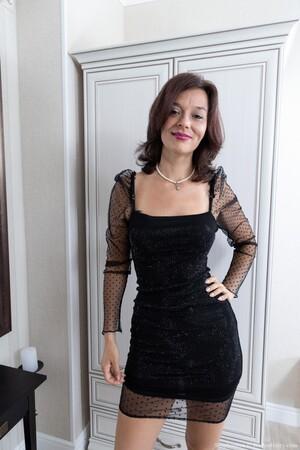 #WeAreHairy Stephania Black Dress Black Lingeries