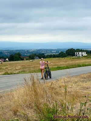 #Katerina-Hartlova - Naked Drive Bike And Masturbate