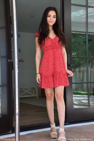 #FTVGirls - Alexis Cute Upskirt Play #FTV