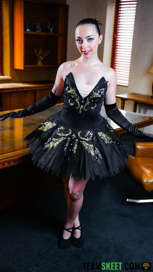 #TeamSkeet - Scarlett Rosewood - No One is As Flexible As a Ballerina; Raise Her Tutu Skirt and Find Out!