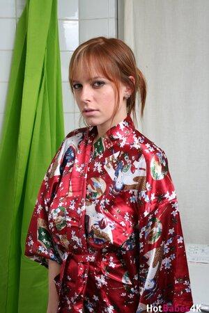 #HotBabes4k Showering Busty Redhead Carmen Gemini