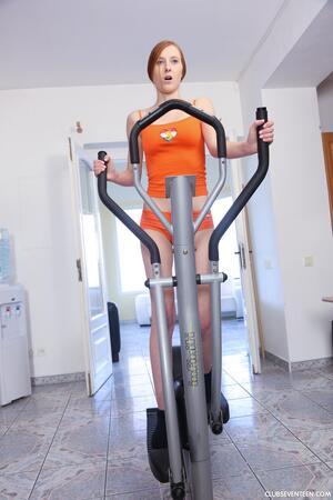 #ClubSevenTeen Linda Sweet Redhead Teen Masturbating