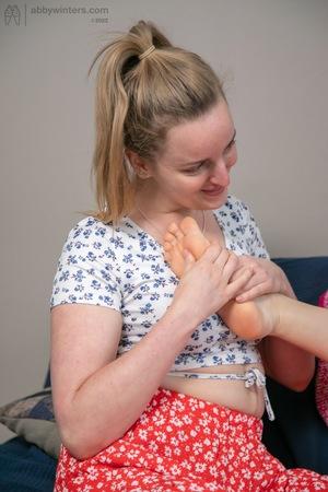 Girl Girl Candice D & Ciara D - Anal play