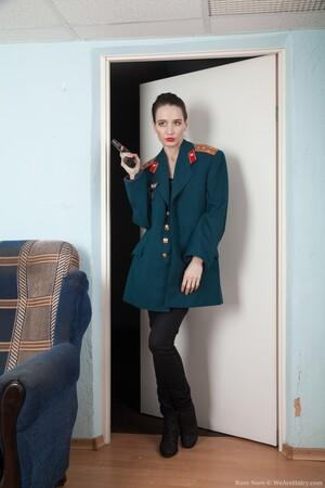 #WeAreHairy Rose Nore Green Jackets Black Lingerie