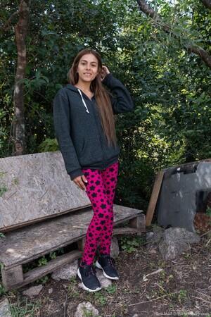 #WeAreHairy Alice Mad Black jacket pink pants