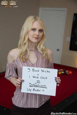 #DogFart Lily Rader Black On Blondes