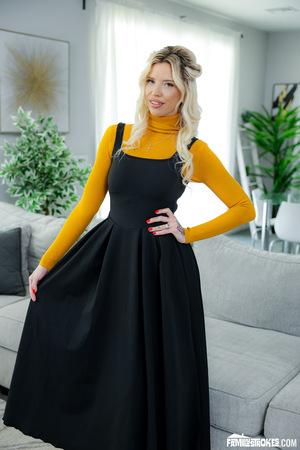 #FamilyStrokes - Kitt Jones - I Want To Feel Your Cock in My Womb - New Milf Kitt Loves Being Dominated