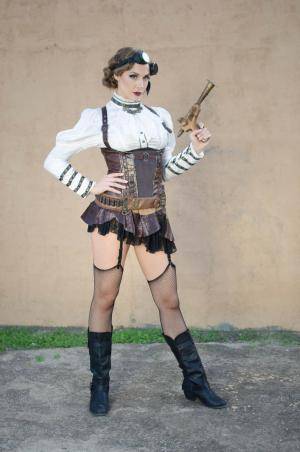 #HarmonyVision Chanel Preston - The Villain! 20161220 #costume #steampunk