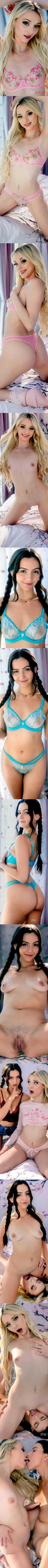 #SheSeducedMe - Cecelia Taylor & Serena Hill - Seducing My Boyfriends Groupie - December 16, 2024 #tribbing #lesbian #scissoring #lingerie