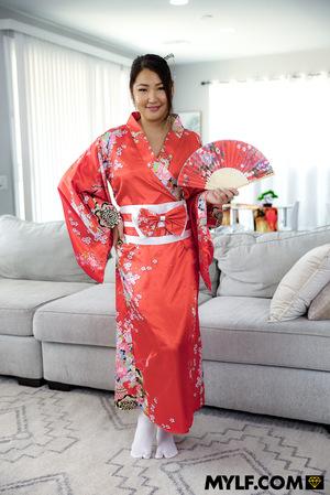 #MYLF Jade Luv - Naked On TV Practice Goes Too Far