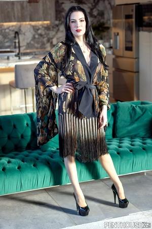 #Penthouse - Anna de Ville - Anna de Ville Grabs His Package